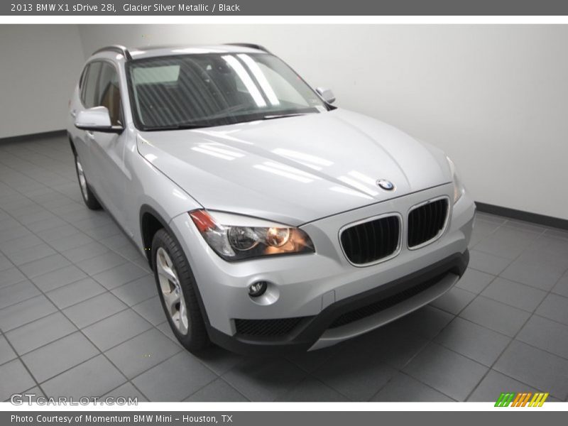 Glacier Silver Metallic / Black 2013 BMW X1 sDrive 28i