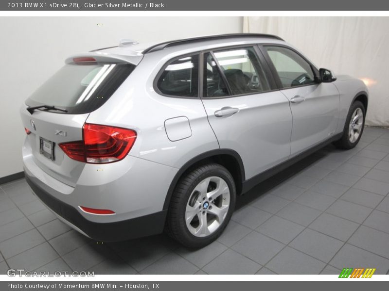 Glacier Silver Metallic / Black 2013 BMW X1 sDrive 28i