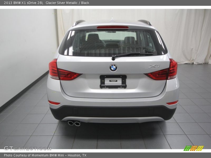 Glacier Silver Metallic / Black 2013 BMW X1 sDrive 28i