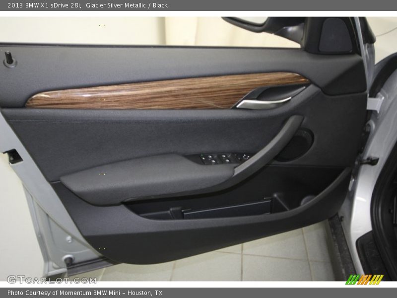 Glacier Silver Metallic / Black 2013 BMW X1 sDrive 28i