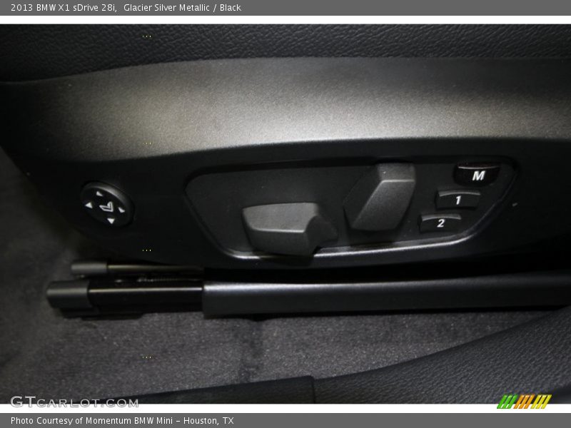 Glacier Silver Metallic / Black 2013 BMW X1 sDrive 28i