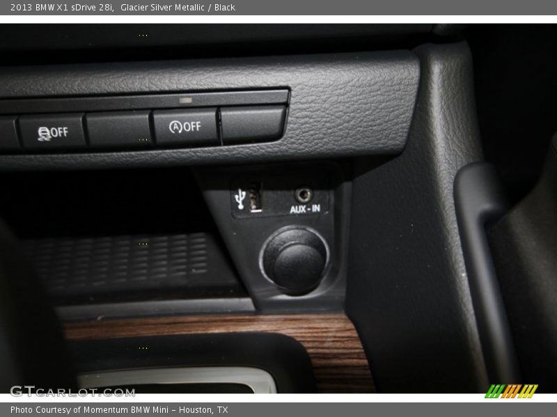 Glacier Silver Metallic / Black 2013 BMW X1 sDrive 28i