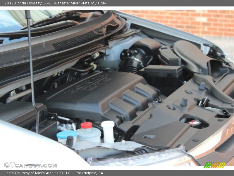 Alabaster Silver Metallic / Gray 2012 Honda Odyssey EX-L
