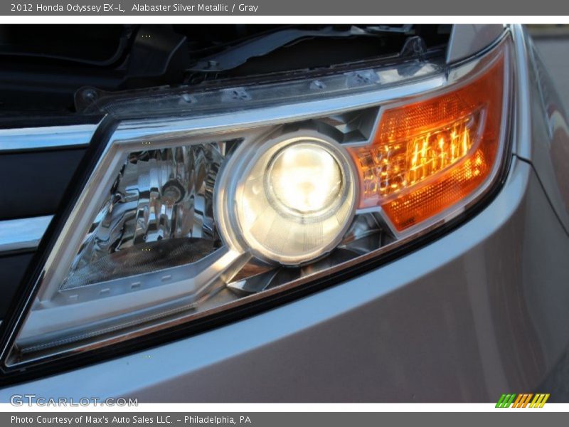Alabaster Silver Metallic / Gray 2012 Honda Odyssey EX-L