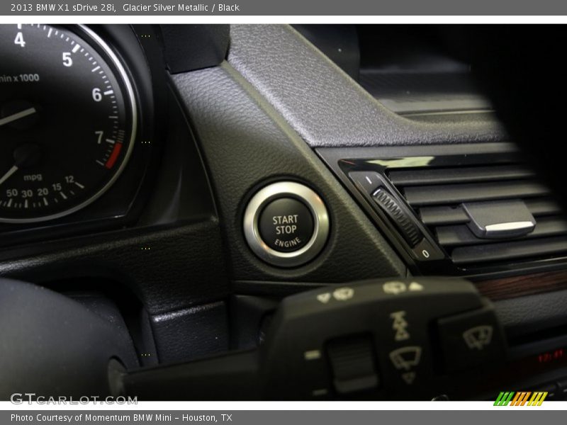 Glacier Silver Metallic / Black 2013 BMW X1 sDrive 28i