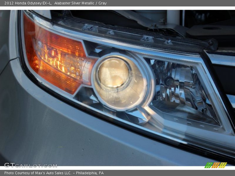 Alabaster Silver Metallic / Gray 2012 Honda Odyssey EX-L