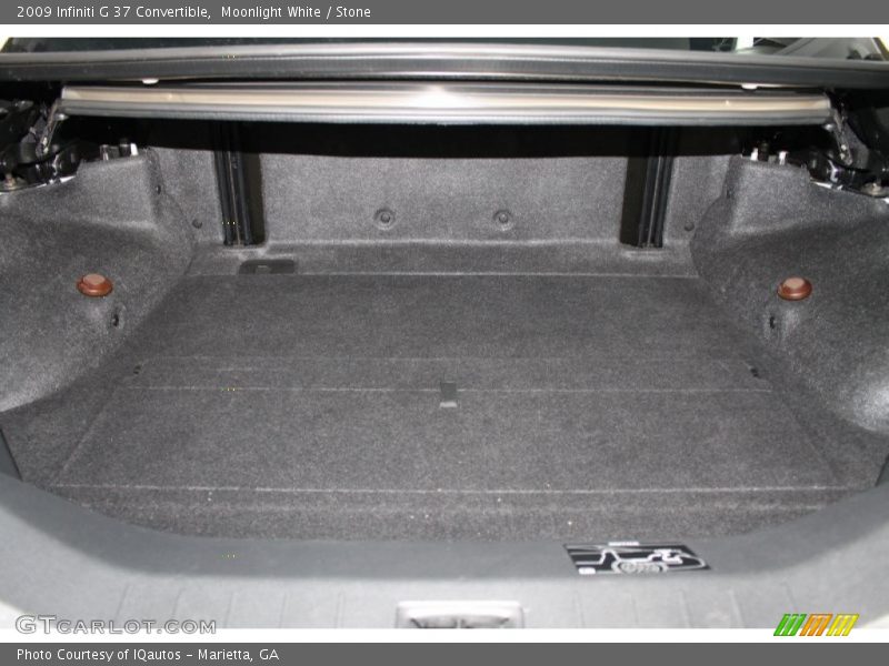 Moonlight White / Stone 2009 Infiniti G 37 Convertible