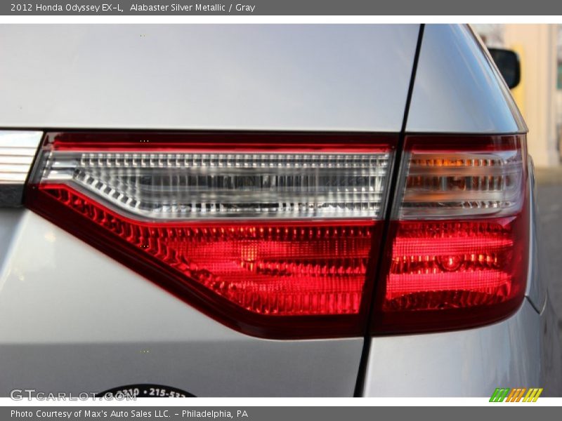 Alabaster Silver Metallic / Gray 2012 Honda Odyssey EX-L