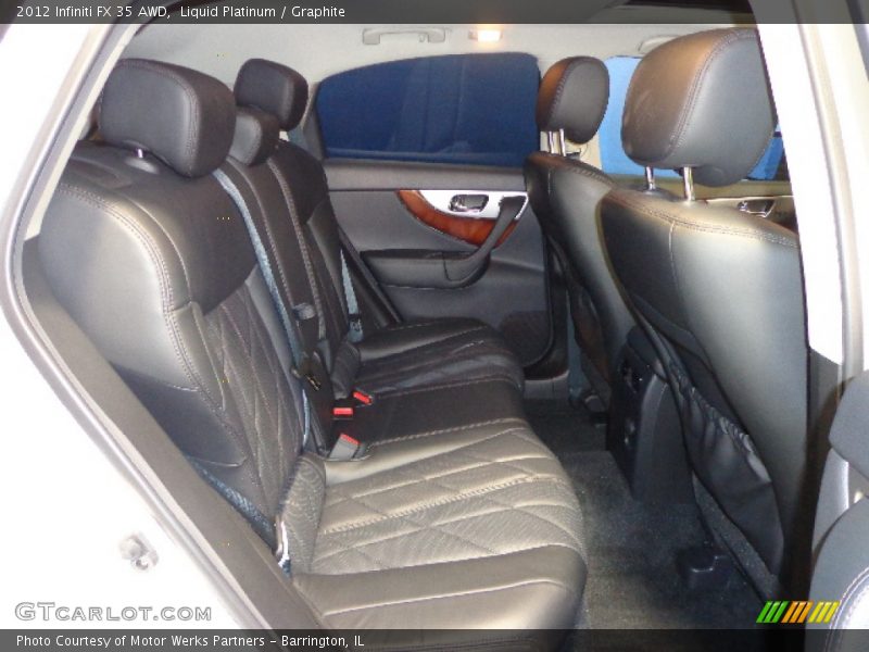 Liquid Platinum / Graphite 2012 Infiniti FX 35 AWD