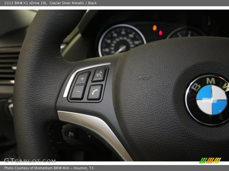 Glacier Silver Metallic / Black 2013 BMW X1 sDrive 28i