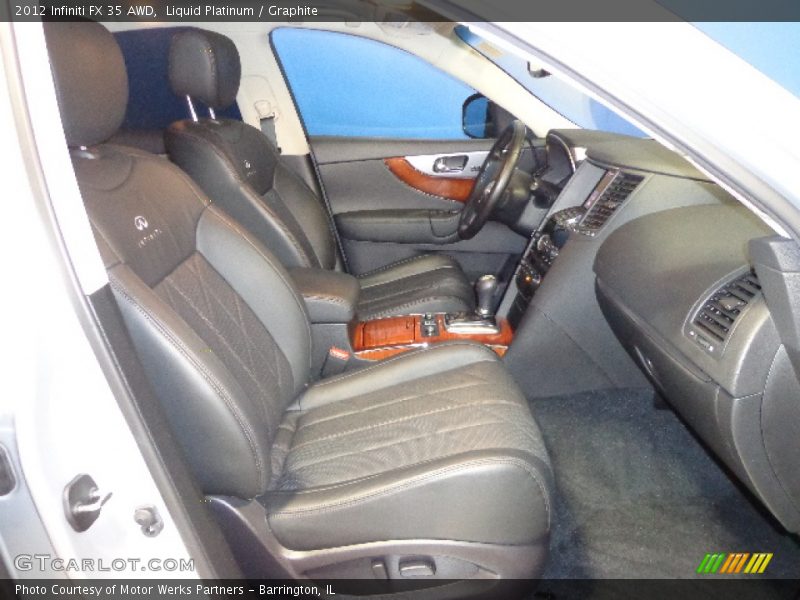 Liquid Platinum / Graphite 2012 Infiniti FX 35 AWD