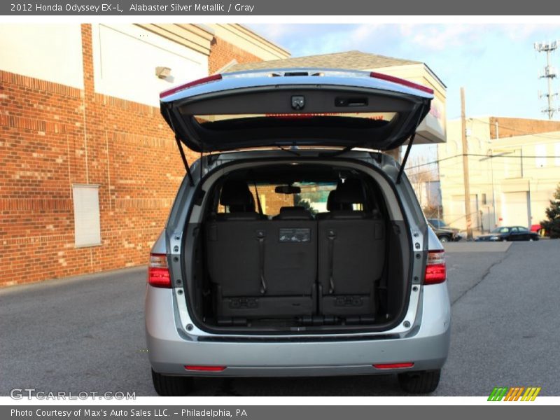 Alabaster Silver Metallic / Gray 2012 Honda Odyssey EX-L