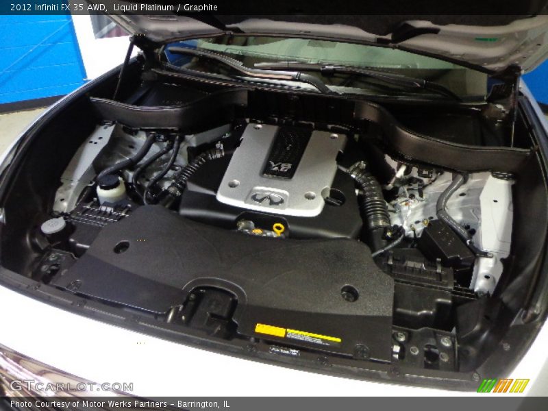 Liquid Platinum / Graphite 2012 Infiniti FX 35 AWD