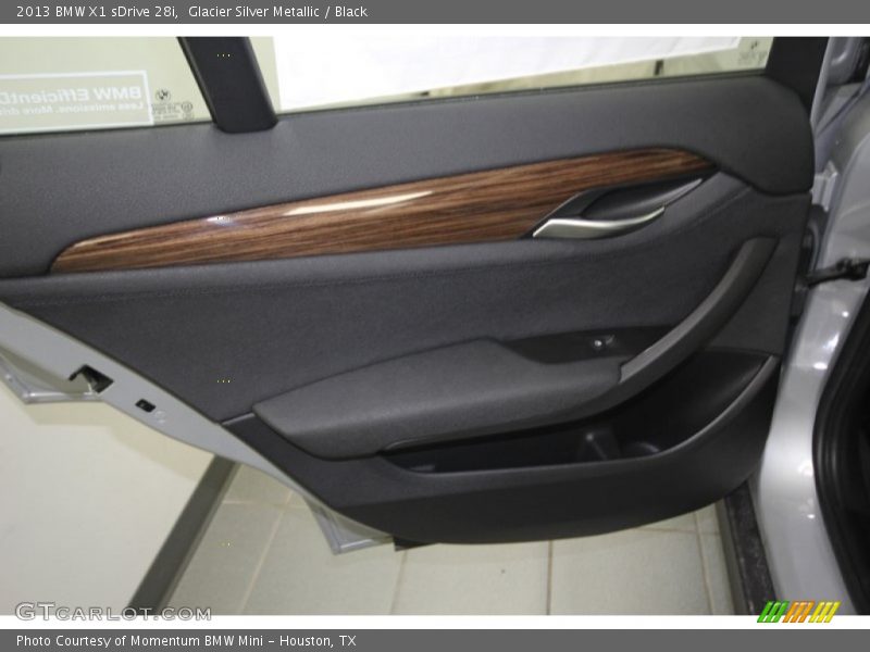 Glacier Silver Metallic / Black 2013 BMW X1 sDrive 28i