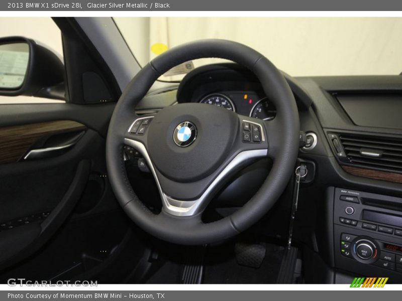 Glacier Silver Metallic / Black 2013 BMW X1 sDrive 28i