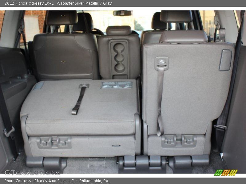 Alabaster Silver Metallic / Gray 2012 Honda Odyssey EX-L