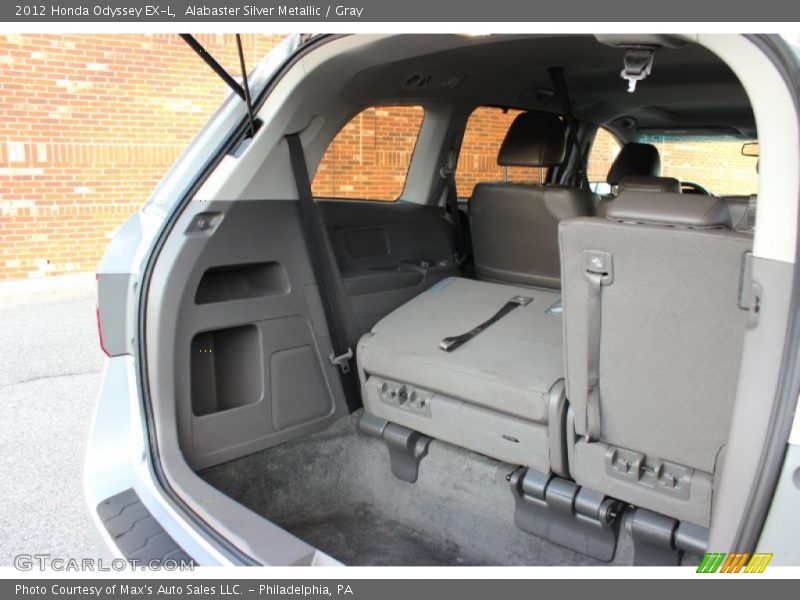 Alabaster Silver Metallic / Gray 2012 Honda Odyssey EX-L