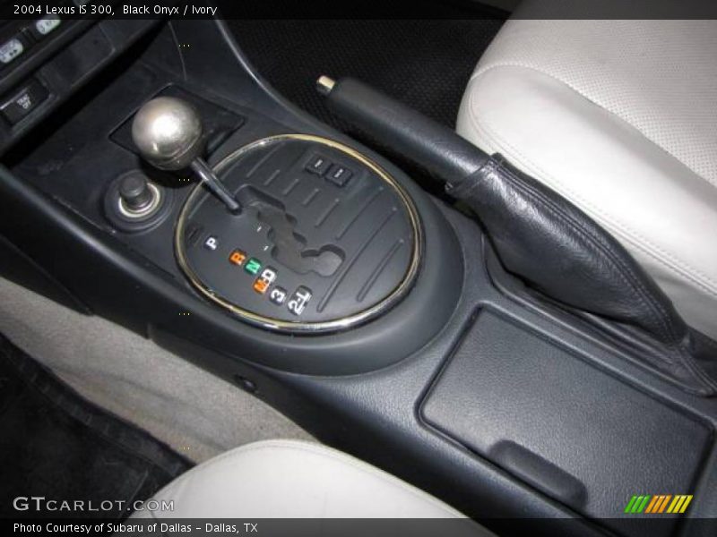 Black Onyx / Ivory 2004 Lexus IS 300
