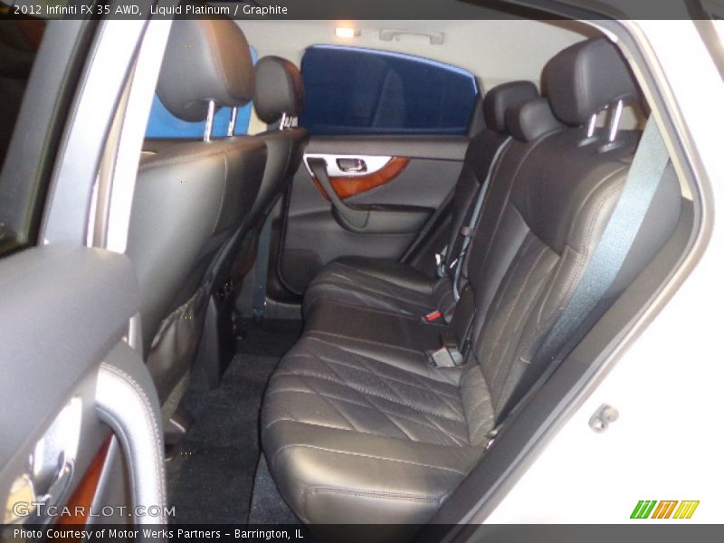 Liquid Platinum / Graphite 2012 Infiniti FX 35 AWD
