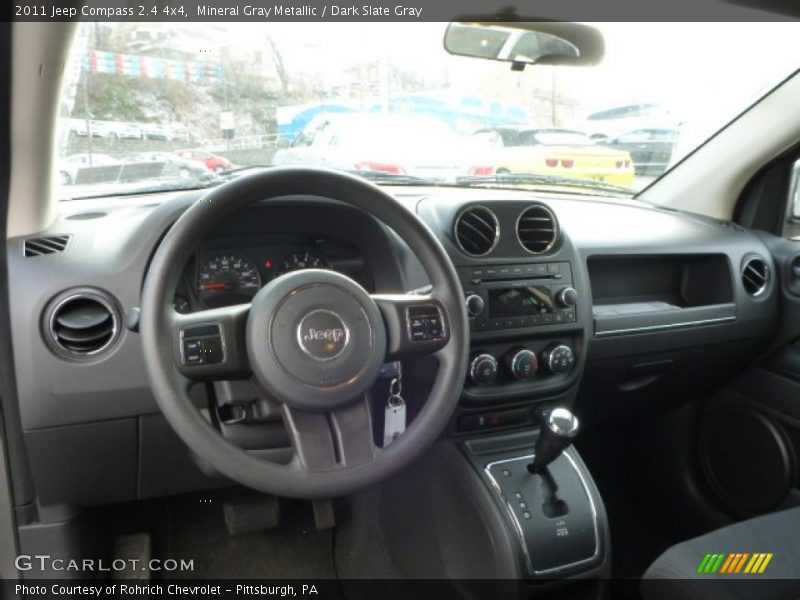 Mineral Gray Metallic / Dark Slate Gray 2011 Jeep Compass 2.4 4x4