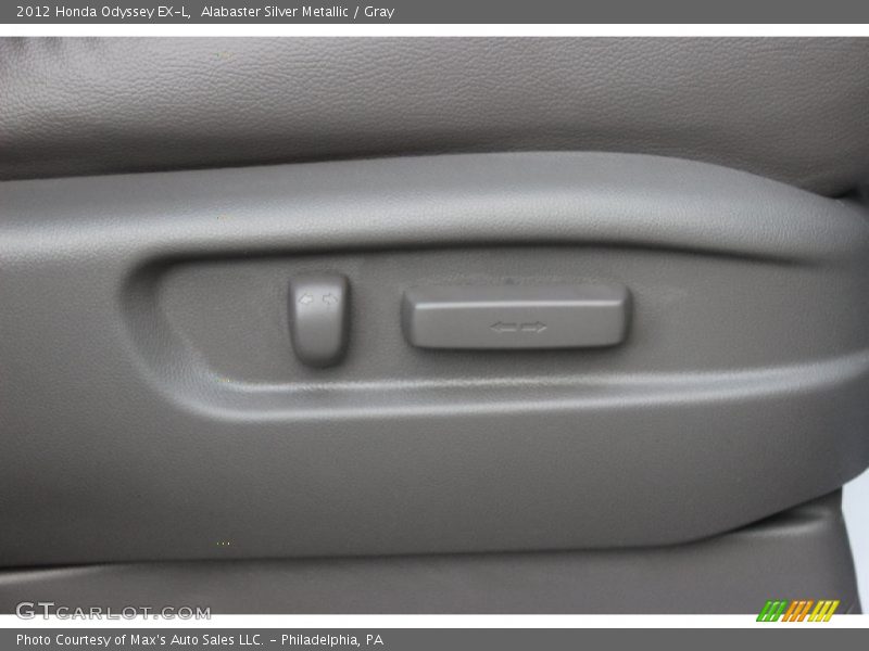 Alabaster Silver Metallic / Gray 2012 Honda Odyssey EX-L