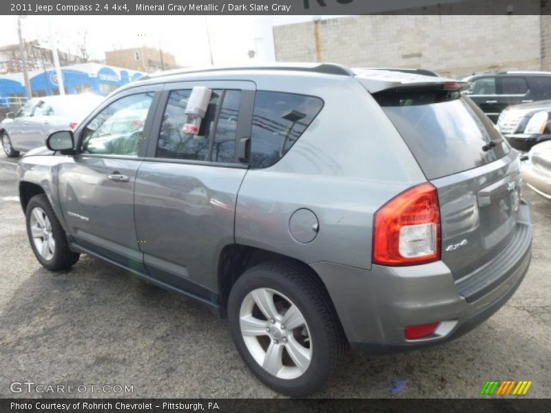 Mineral Gray Metallic / Dark Slate Gray 2011 Jeep Compass 2.4 4x4