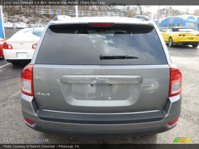 Mineral Gray Metallic / Dark Slate Gray 2011 Jeep Compass 2.4 4x4