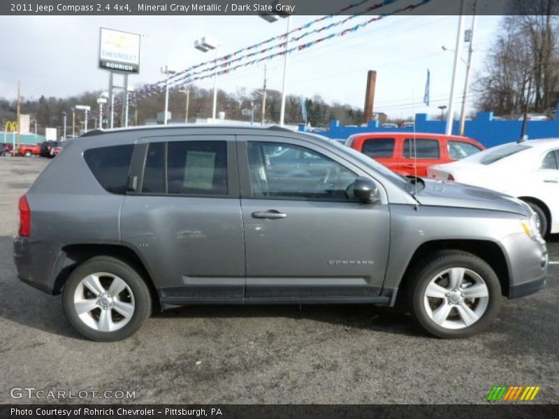Mineral Gray Metallic / Dark Slate Gray 2011 Jeep Compass 2.4 4x4