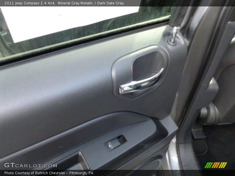 Mineral Gray Metallic / Dark Slate Gray 2011 Jeep Compass 2.4 4x4