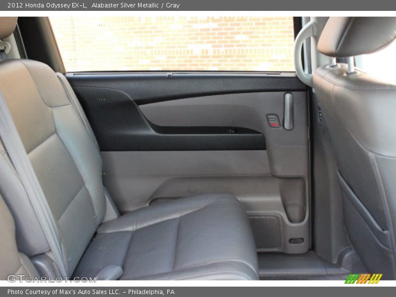 Alabaster Silver Metallic / Gray 2012 Honda Odyssey EX-L