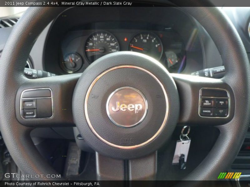 Mineral Gray Metallic / Dark Slate Gray 2011 Jeep Compass 2.4 4x4