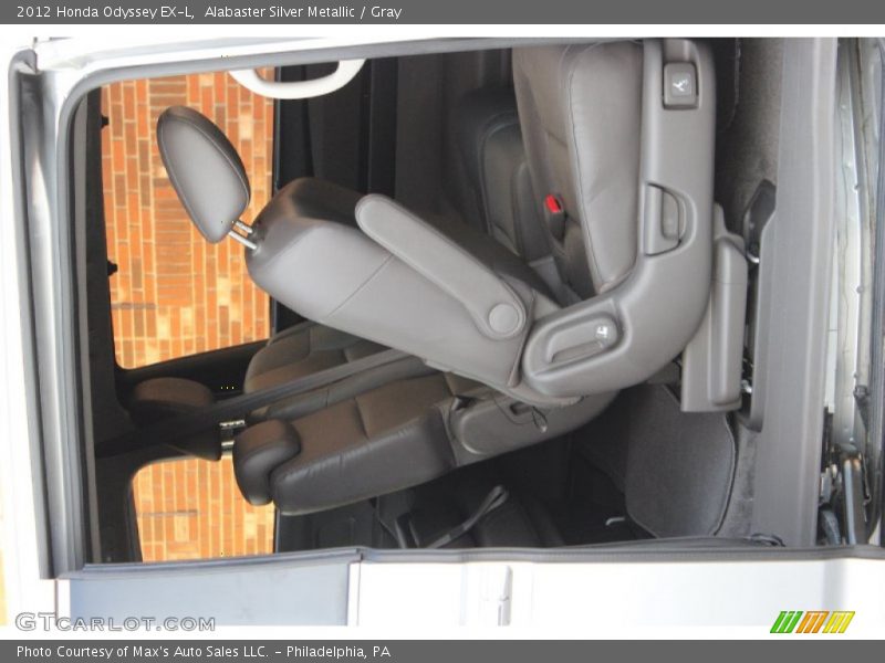 Alabaster Silver Metallic / Gray 2012 Honda Odyssey EX-L