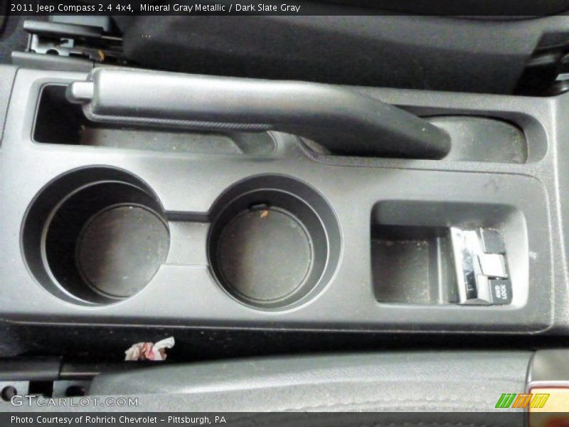 Mineral Gray Metallic / Dark Slate Gray 2011 Jeep Compass 2.4 4x4