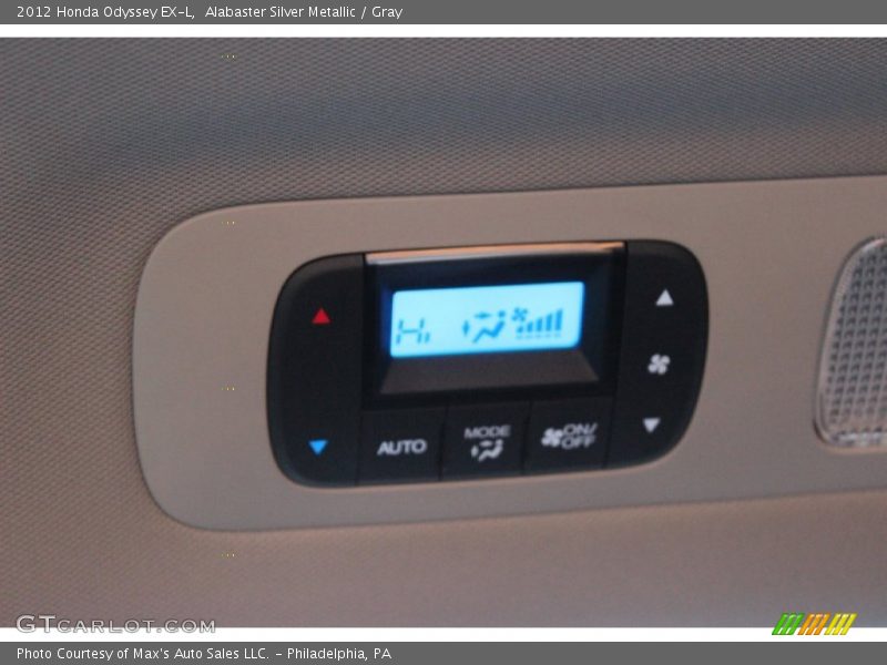 Alabaster Silver Metallic / Gray 2012 Honda Odyssey EX-L