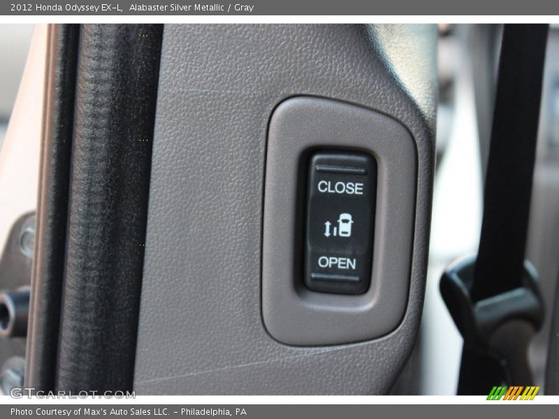 Alabaster Silver Metallic / Gray 2012 Honda Odyssey EX-L