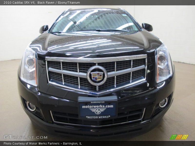 Black Raven / Ebony/Titanium 2010 Cadillac SRX V6