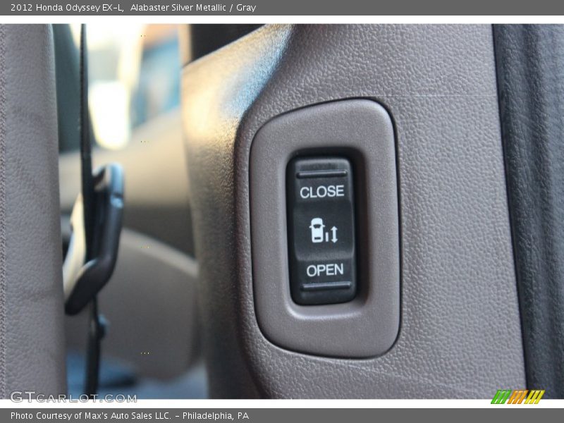 Alabaster Silver Metallic / Gray 2012 Honda Odyssey EX-L