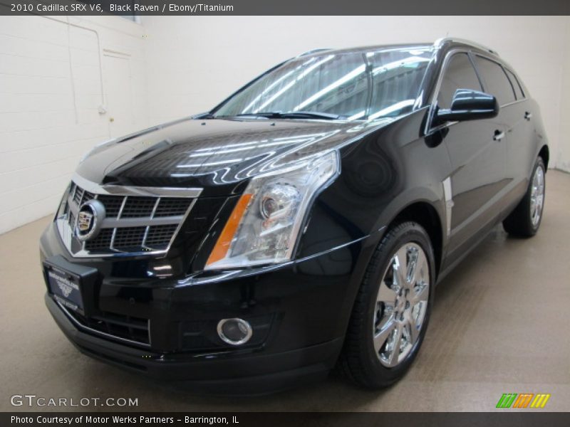 Black Raven / Ebony/Titanium 2010 Cadillac SRX V6
