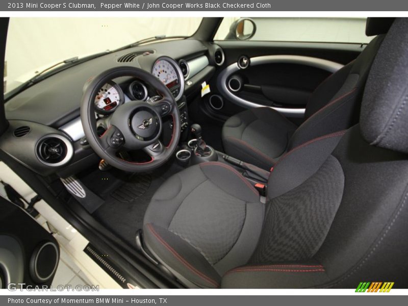 Front Seat of 2013 Cooper S Clubman