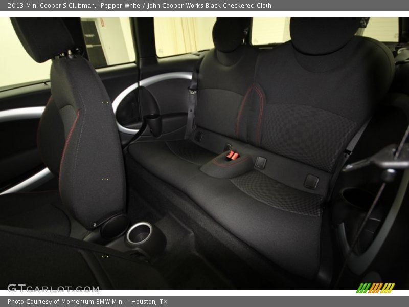 Rear Seat of 2013 Cooper S Clubman