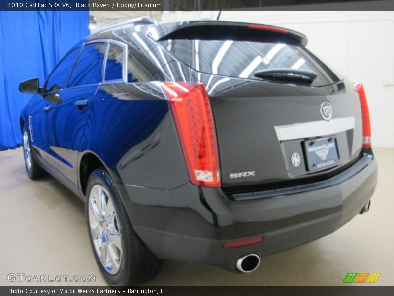 Black Raven / Ebony/Titanium 2010 Cadillac SRX V6