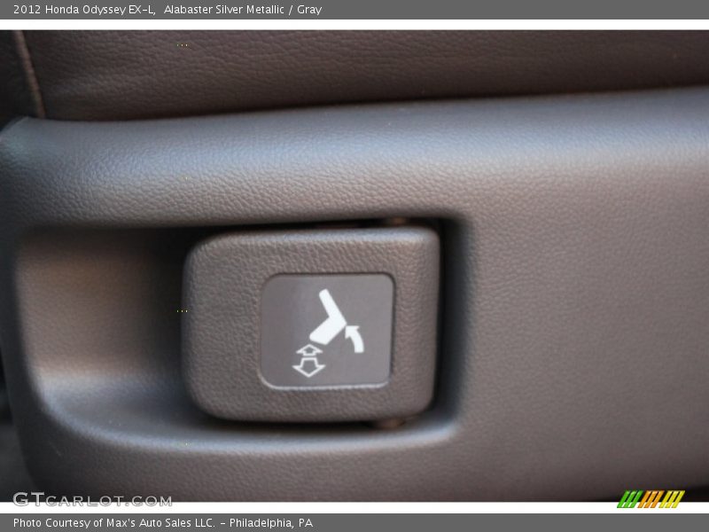 Alabaster Silver Metallic / Gray 2012 Honda Odyssey EX-L
