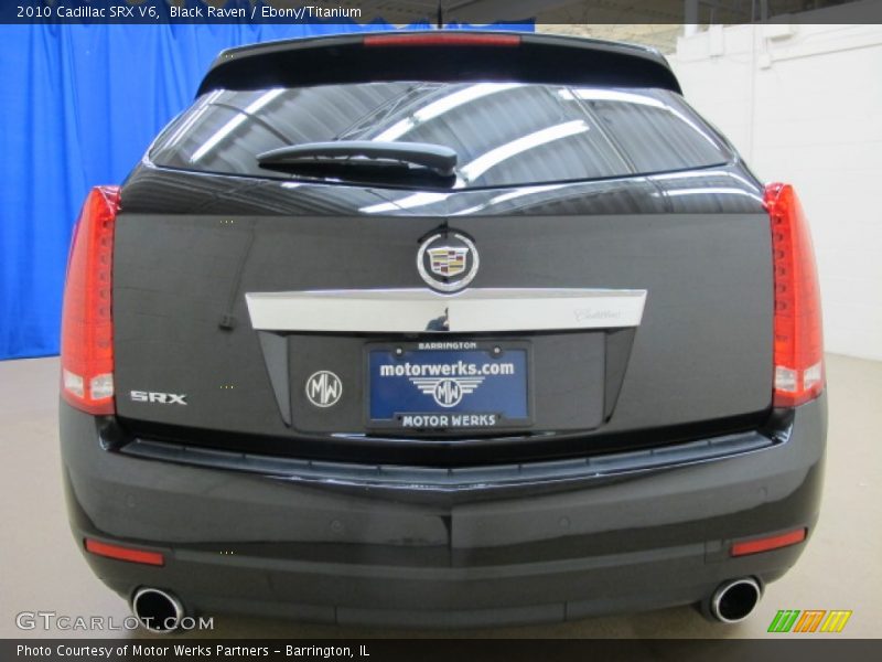 Black Raven / Ebony/Titanium 2010 Cadillac SRX V6