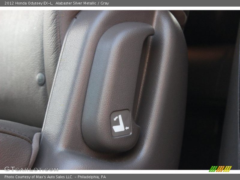 Alabaster Silver Metallic / Gray 2012 Honda Odyssey EX-L