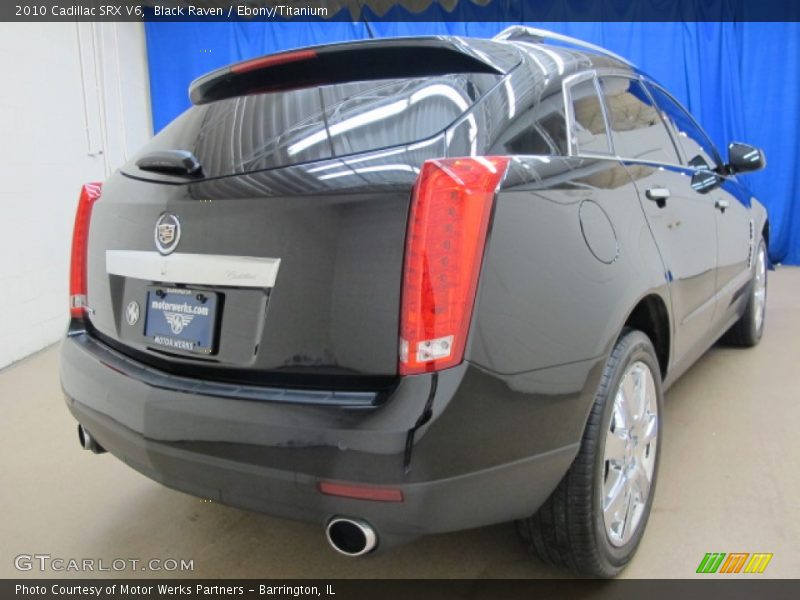 Black Raven / Ebony/Titanium 2010 Cadillac SRX V6