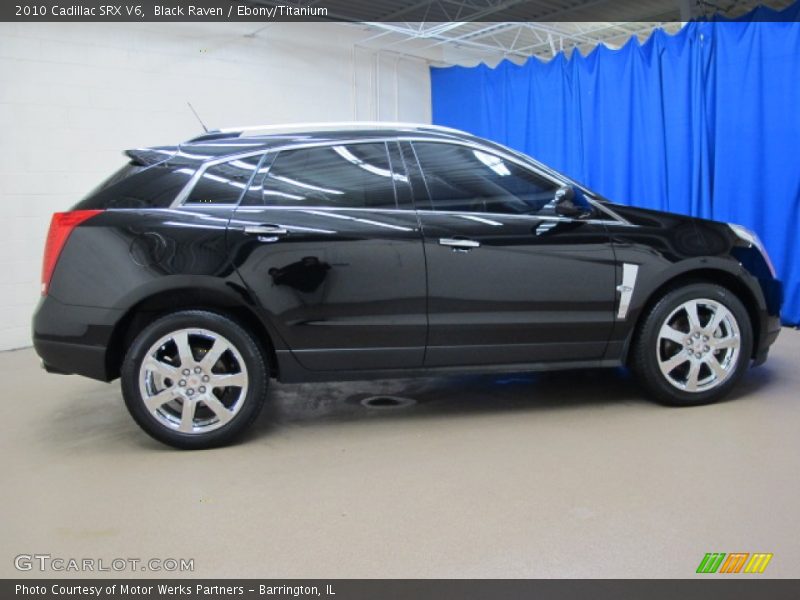 Black Raven / Ebony/Titanium 2010 Cadillac SRX V6