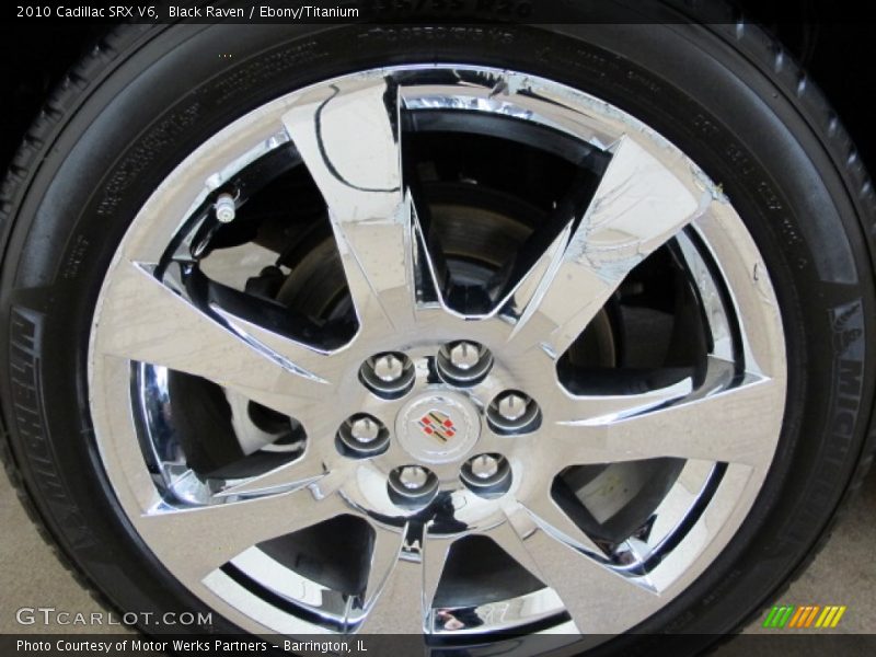 Black Raven / Ebony/Titanium 2010 Cadillac SRX V6