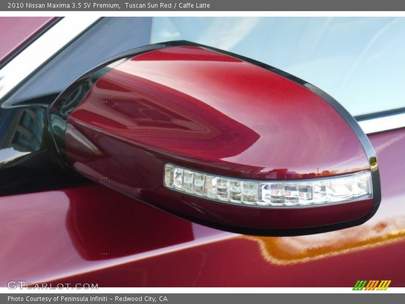 Tuscan Sun Red / Caffe Latte 2010 Nissan Maxima 3.5 SV Premium