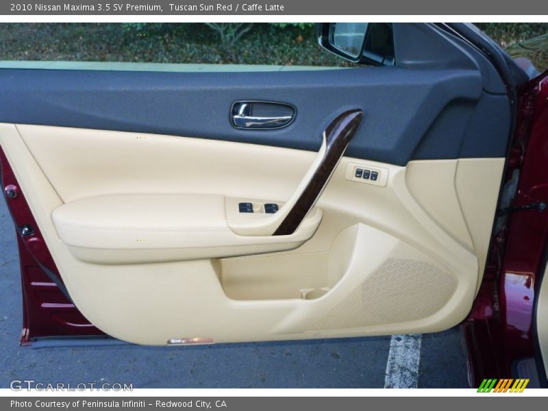 Tuscan Sun Red / Caffe Latte 2010 Nissan Maxima 3.5 SV Premium
