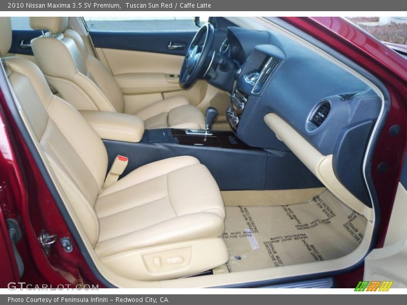 Tuscan Sun Red / Caffe Latte 2010 Nissan Maxima 3.5 SV Premium